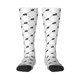 thumbnail image 1 of Fotbe Black Rabbit Calcetas Divertidas Estampadas para Hombre y Mujer, Calcetas de Algodón hasta la Rodilla para Caminar, Correr, Enfermería y Embarazo, 1 of 6