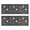Dark Grey Mystical, variant on Kitchen Rugs Sets Of 2,Dark Grey Mystical Pattern Anti Fatigue Kitchen Mat Rugs Non Slip Washable,Decorative Kitchen Floor Mats for Kitchen,Sink,Laundry,17"X47"