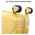 thumbnail image 6 of SONGMY 3 pcs/set in ABS Spinner Wheel Luggage Set, Carry on Suitcase, 6 of 7