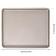 thumbnail image 3 of Rectangular Baking Pan High Temperature Resistant Carbon Steel Bakeware Non-stick Coating Household Easy Cleaning Food Storage Tray for Home Restaurant, 3 of 9