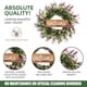 thumbnail image 4 of CREATITOY Lavender Welcome Wreath Door Hanging Decor for Indoor Outdoor Home, 4 of 6