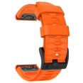 thumbnail image 1 of Correa de Reloj OUTVI Naranja para Garmin Fenix 5 6 7 Pro y Forerunner de Silicona para Hombre Mujer, 1 of 8