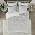 thumbnail image 4 of Madison Park Adelyn Polyester Long Fur Full/Queen Duvet Cover Set in Ivory, 4 of 15