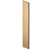 Salsbury Industries 30044MAP Side Panel - Open Access Designer Wood Locker - 24 Inches Deep - with Sloping Hood - Maple