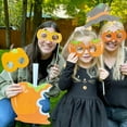 thumbnail image 5 of Big Dot of Happiness Pumpkin Patch Glasses and Masks - Paper Card Stock Fall, Halloween or Thanksgiving Party Photo Booth Props Kit - 10 Count, 5 of 8