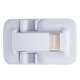 thumbnail image 1 of Essager Soporte para teléfono móvil plegable portátil Soporte de escritorio para teléfono celular Múltiples ángulos ajustables, blanco Scienceny EL5273-02B, 1 of 2