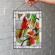 thumbnail image 5 of Colgador de ventana de panel de pájaros de vidrieras para jardín al aire libre (1) Ehuebsd Libre de BPA, 5 of 8