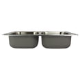 thumbnail image 3 of Transolid K-Stde33227-1 Select 33" Drop In Double Basin Stainless Steel Kitchen Sink -, 3 of 5
