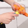 thumbnail image 2 of Household Vegetable Peeler with Peel Storage Container, 2 of 5