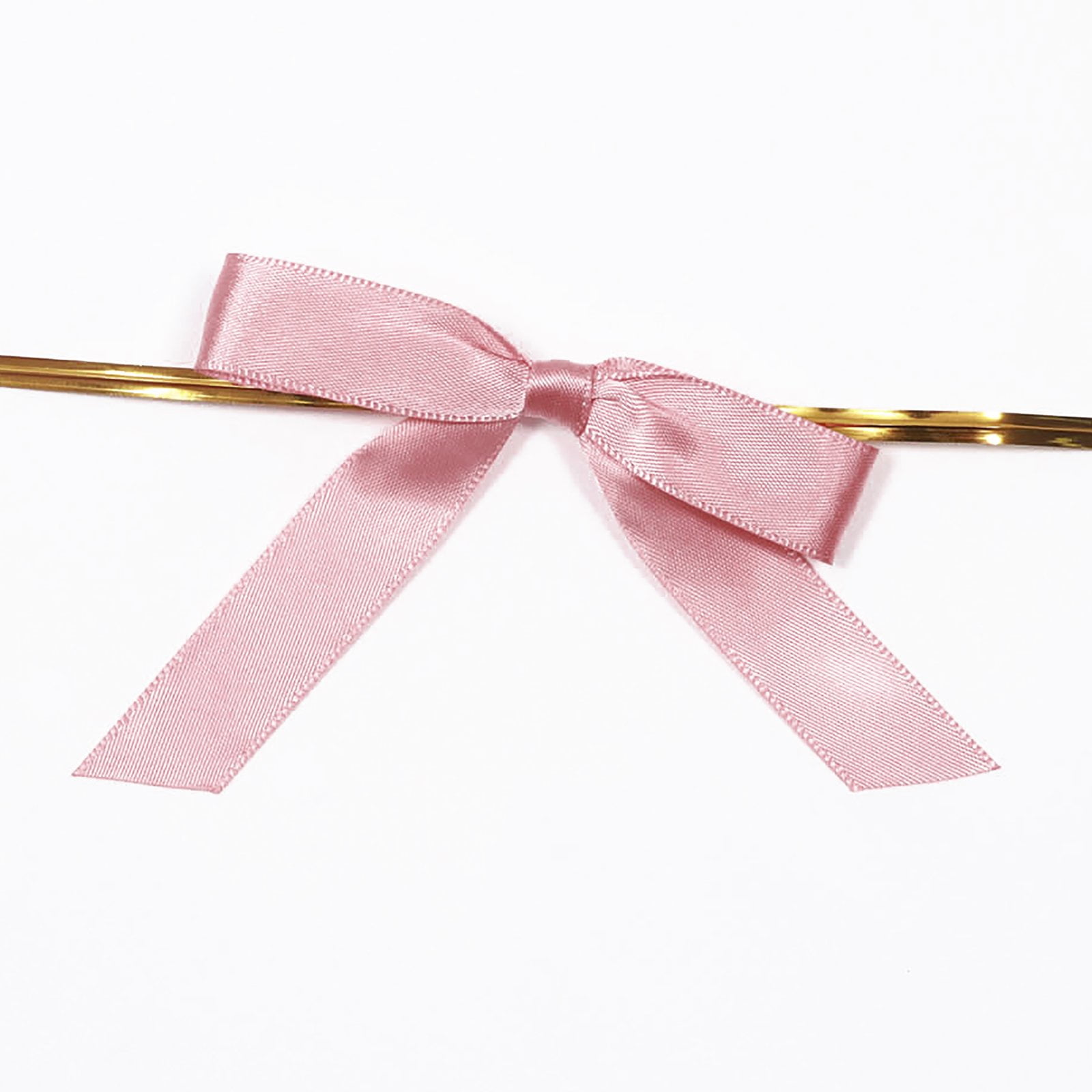 Maclemon 3 inch Dusty Pink Satin Ribbon Fabric Dusty Rose Ribbon for Gift  Wrapping Very Suitable for Cutting Ceremony Kit Grand Opening Car Bows