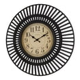 thumbnail image 2 of La Crosse Clock 20 inch Covington Contemporary Black Quartz Analog Wall Clock, 404-3051, 2 of 5