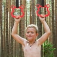 thumbnail image 3 of WHAMVOX Anneaux d'Entraînement pour Enfants Usage Intérieur Rouge ABS PP 1 Paire, 3 of 7