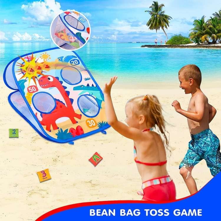 Bean Bag Toss Game Toy Juego De Lanzamiento Al Aire Libre, Family Party  Party Supplies Para Niños, Regalo Para Niños Cumpleaños O Navidad Para  Niños D