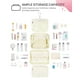 thumbnail image 4 of Neceser de viaje Telena Puffy con organizador de joyas para mujer, 4 of 8