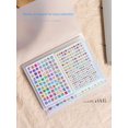 thumbnail image 1 of Libro de Almacenamiento Heldig para Pegatinas Decoración de Uñas Transparente Esmerilado, 1 of 4