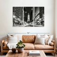 thumbnail image 2 of Elephant Stock City Hall Philadelphia Bw Wall Art - Horizontal Multi Panel Canvas - Living Room Wall Decor - Architecture Multi Panel - Black And Gray Decor By Philippe Hugonnard - 57" x 36", 2 of 8