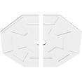 thumbnail image 2 of 40"OD x 3"ID x 14"C x 1"P Logan Architectural Grade PVC Contemporary Ceiling Medallion, Two Piece, 2 of 4
