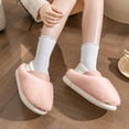 thumbnail image 2 of Fesfesfes Mens Shoes Size 13 Cotton Slippers Winter Package Heel Cotton Slippers Soft Soles Foam Cotton Cotton Shoes Thick Soles Padded Warm 5.5-6(36-37), 2 of 6