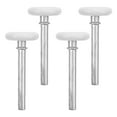 thumbnail image 2 of WEUVEB Quiet Nylon Garage Door Rollers White 4-Pack for Residential Garage Door Replacement and Repair, 2 of 4