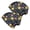 Pioneer Flower Floral Print Pattern-3, variant on Pioneer Flower Floral Print Pattern 2 Pack Slouchy Beanie Hat, Warm Winter Skull Cap with Stretchy Fabric & Soft Texture, Lightweight Flexible Gifts for Daily Home Outdoor