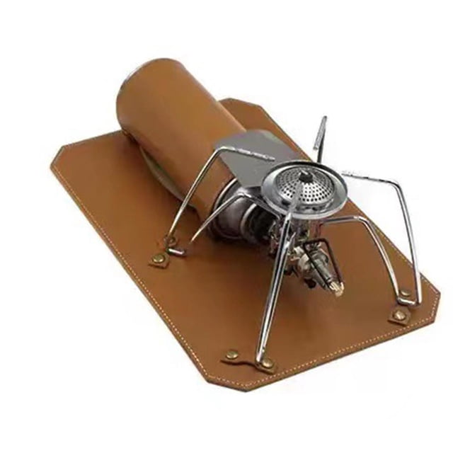 Cubierta protectora del tanque de Accesorios de almacenamiento Cubierta del cilindro de viaje al aire libre marron oscuro Cola Cubierta protectora del tanque de gasolina