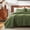 Loden Green, variant on Sleep Zone Ultrasonic Medallion Quilt Set Twin, Soft Lightweight Bedspread, All-Season Coverlet (Bluish Grey, Twin)