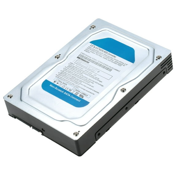 Amdohai Single Bay 2.5" to 3.5" Inch Converter Adapter USB 3.0 External Hard Drive Enclosure Internal HDD & SSD Tray Caddy Internal Mobile Rack Docking Station Hot Swap