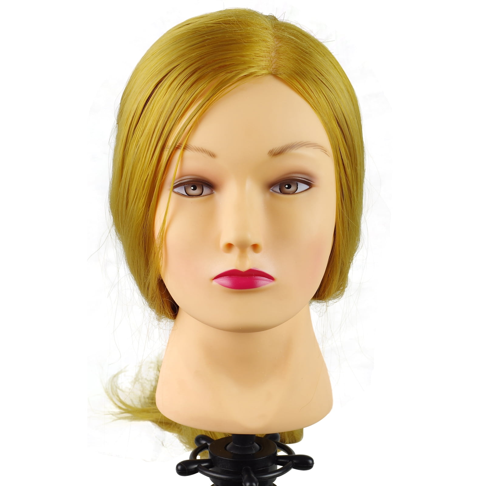 Cosmetology Mannequin Head 18" Synthetic Hair - Walmart ...