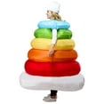 thumbnail image 2 of Fisher Price Rock-A-Stack Toy Inflatable Costume for Adults by Rubies, Unisex, 2 of 6