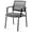 Gray, variant on Joinsun Mesh Back Chairs, Stacking Arm Reception Chair Sturdy Metal, Black