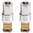 thumbnail image 2 of 2 Pcs Ampoules LED 1156 Ambre 7506 P21W BA15S, 2 of 5