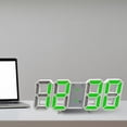thumbnail image 4 of Reloj de pared LED electrónico digital Strade Fareast Limited Verde, 4 of 8