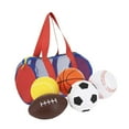 thumbnail image 3 of 5 piezas El conjunto de pelotas deportivas para niños incluye fútbol, ​​baloncesto, rugby, béisbol y voleibol desarrollar habilidades para Park Lawn, 3 of 8