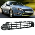 thumbnail image 2 of Fit for Ford Fusion (2010-2012) Front Lower Grille, FO1036127, Black & Silver Chrome, 2 of 5