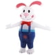thumbnail image 5 of Conejito inflable de Pascua tela de poliéster 190T con costuras reforzadas con conejo de Pascua para Halloween ANGGREK Otros, 5 of 8