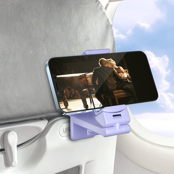 Soporte para teléfono Mount Perilogics Airplane Universal Lavender