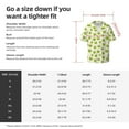 thumbnail image 5 of Goofa Green Frog Printed Men's Casual Short-sleeved Shirt,Lightweight Breathable Button-down,Summer Casual men's top,Versatile Fashion shirt-X-Large, 5 of 7