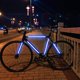 thumbnail image 4 of Pegatinas de rayas reflectantes fuertes, intensidad, visibilidad nocturna, calcomanía reflectante, grado de advertencia de seguridad universal, impermeable, autoadhesivo para maletero de coche (azul), 4 of 5