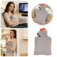 thumbnail image 2 of USB Powered Portable Heating Pad Soft Furry Hot Water Bottle with Adjustable Temperature Settings for Cold Weather Warmth, 2 of 4