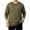 Army Green, variant on UVEASISHA Men's Solid Color Long Sleeve T-Shirts Business Casual Regular Fit Tees Fall Lightweight Stretchy Undershirts Soft Comfy Pajama Tops Gray 3XL