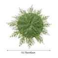 thumbnail image 3 of Tyidzon Christmas Pine Placemat, Artificial Round Greenery Placemat Reusable for Christmas Party Decorations, 3 of 7
