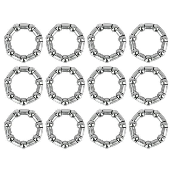 REGALWOVEN 12pcs 37mm x 7 Ball Bearing Cages Crank Bicycle Bearings Wheel Bearing Retainer