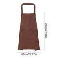 thumbnail image 3 of Kadlawus Waterproof Apron with Pockets for Kitchen, Oil Resistant PVC Protective, Easy Clean Cooking Apron, Unisex Apron for Cooking and Dining Areas, 3 of 6