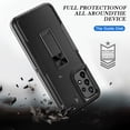 thumbnail image 2 of NIFFPD Samsung A23 5G, Galaxy A23 5G Case with Screen Protector Magnetic Kickstand Car Mount Protection Case Cover for Samsung Galaxy A23 5G Black, 2 of 7