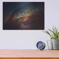 thumbnail image 4 of Luxe Metal Art 'Seguin' by Sebastien Lory, Metal Wall Art, 16"x12", 4 of 7