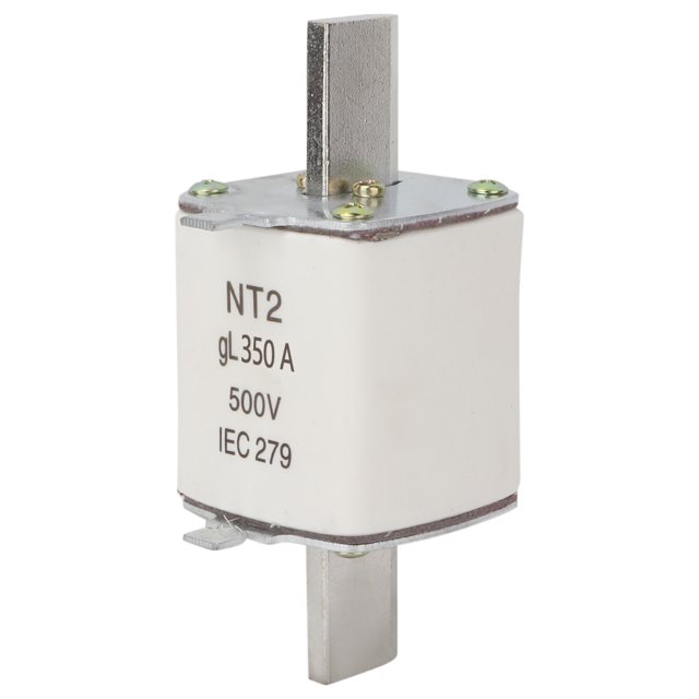 Fusible cerámico de contacto de cuchilla NR, NT2/RT16-2 de 500 V, fusible cerámico de cuchilla confiable y duradero Jadeshay A