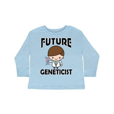 

Inktastic Future Geneticist Gift Toddler Boy Girl Long Sleeve T-Shirt