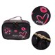 thumbnail image 3 of Bolsa cosmética portátil de la PU de las señoras de la moda de la moda de la moda de 1pc para viajes al aire libre, 3 of 6