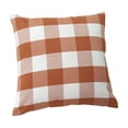 thumbnail image 2 of Surpdew Summer Fall Throw Pillow Cover Farmhouse Buffalo Plaid Throw Pillow Covers 18 x 18 Outdoor Home Retro Cushion Case for Summer Christmas Holiday Decor Car Bed Sofa Couch, 2 of 9