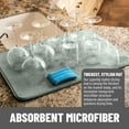 thumbnail image 3 of Bellemain Dish Mat Microfiber Dish Drying Mat Super Absorbent Kitchen Mat, XXL, 17" x 24", Green, 3 of 7